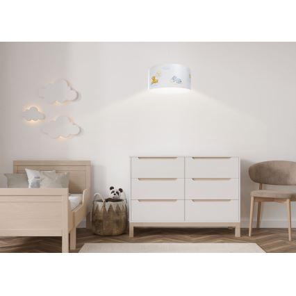 Pendellampe til børn SWEET DREAMS 1xE27/60W/230V diameter 30 cm