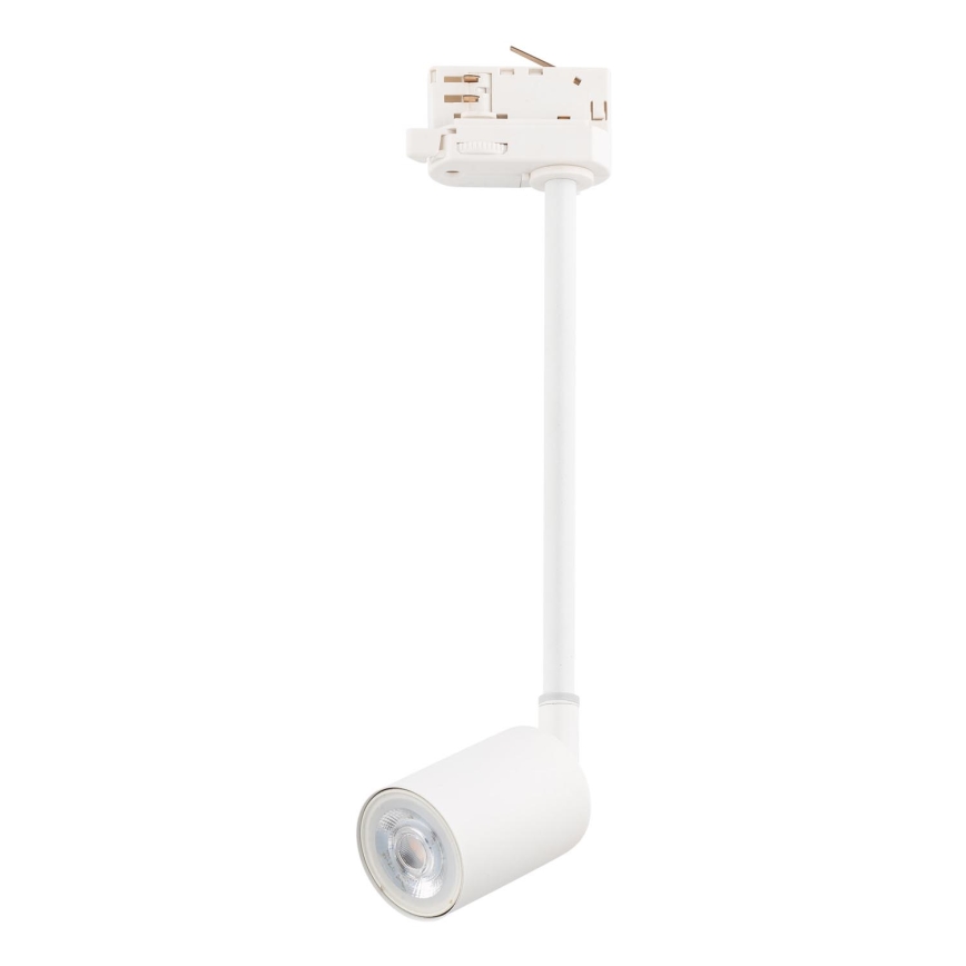 Pendellampe til skinnesystem 3-faset TOP 1xGU10/8W/230V hvid