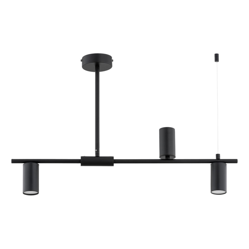 Pendellampe URANOS 3xGU10/10W/230V sort