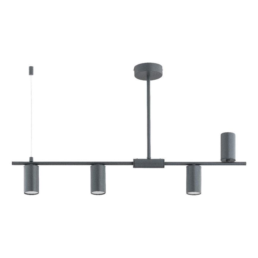 Pendellampe URANOS 4xGU10/10W/230V grå