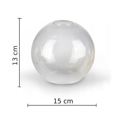 Pendellampe VASCO 6xE27/60W/230V sort/transparent