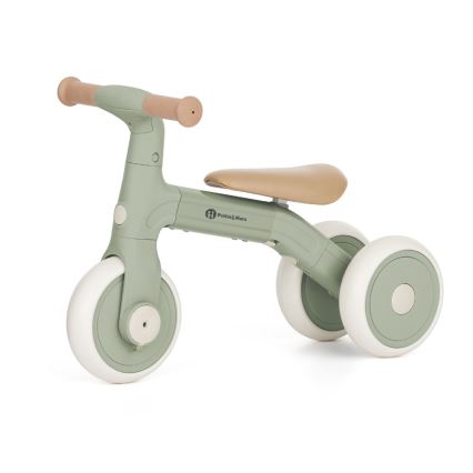 PETITE&MARS - 3-i-1 børneløbecykel BINGO Sage Leaf