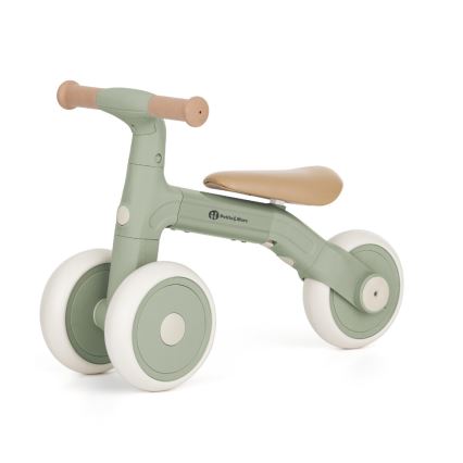PETITE&MARS - 3-i-1 børneløbecykel BINGO Sage Leaf