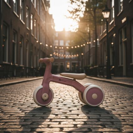 PETITE&MARS - 3-i-1 børnetrehjuler BINGO Støvet rosa