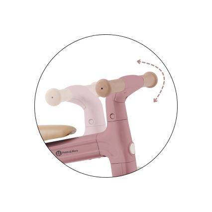 PETITE&MARS - 3-i-1 børnetrehjuler BINGO Støvet rosa