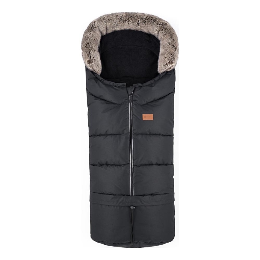 PETITE&MARS - 4-i-1 kørepose ARCTIC Forever Black