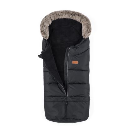 PETITE&MARS - 4-i-1 kørepose ARCTIC Forever Black