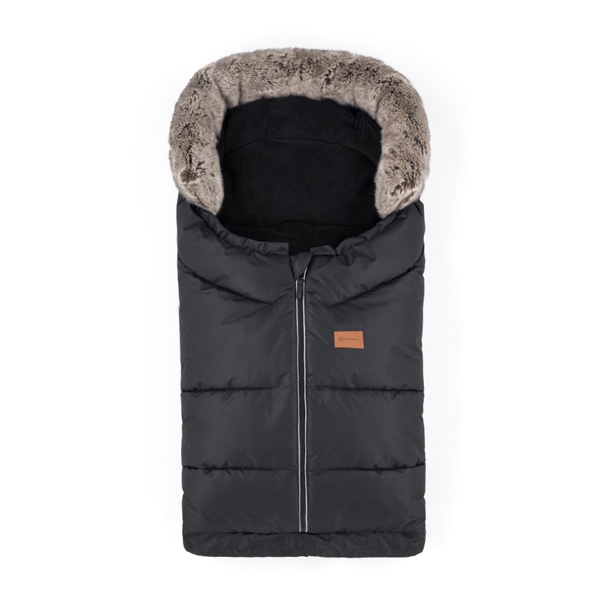 PETITE&MARS - 4-i-1 kørepose ARCTIC Forever Black