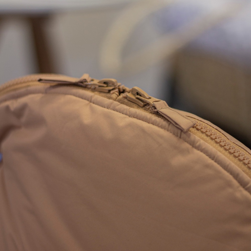 PETITE&MARS - 4-i-1 kørepose COMFY Elegant Caramel/Beige brun