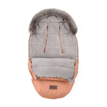 PETITE&MARS - 4-i-1 kørepose COMFY Pastel Peach orange