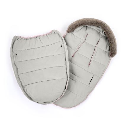 PETITE&MARS - 4-i-1 kørepose COMFY Pastel Peach orange