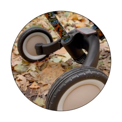 PETITE&MARS - 5-i-1 børnetrehjuler TURBO LIMITED City Beat