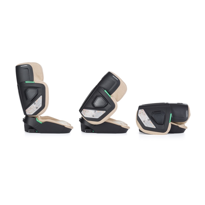PETITE&MARS - Autostol FLEX PRO i-Str. 100-150 cm (15-36 kg) beige