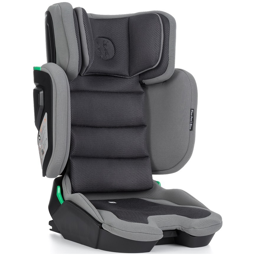 PETITE&MARS - Autostol FLEX PRO i-Str. 100-150 cm (15-36 kg) grå