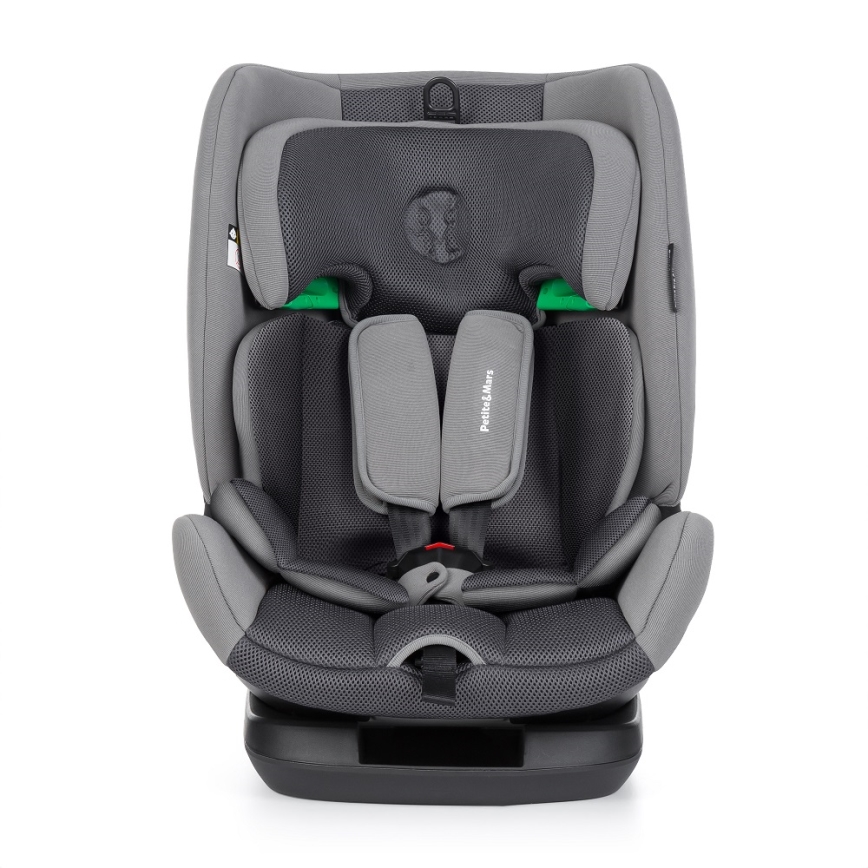 PETITE&MARS - Autostol PRIME PRO i-Str. 76-150 cm (9-36 kg) grå