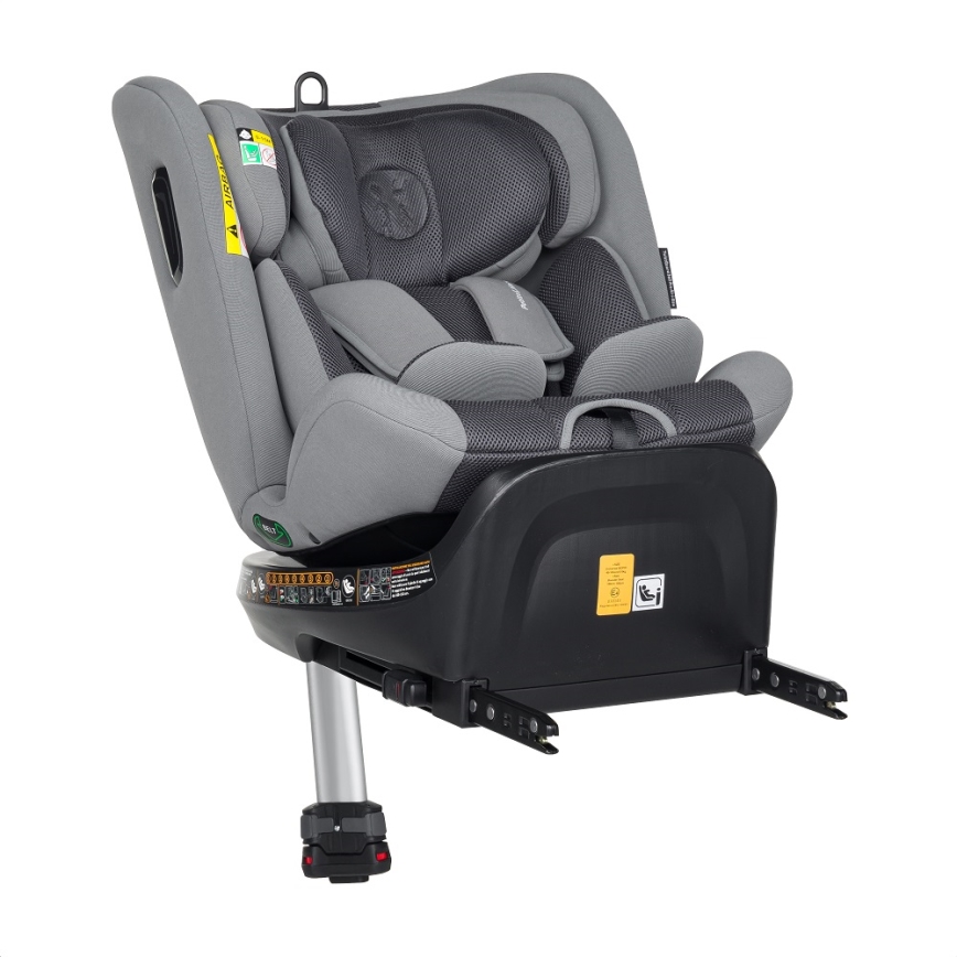 PETITE&MARS - Autostol TWISTGUARD PRO i-Str. 40-150 cm (0-36 kg) grå
