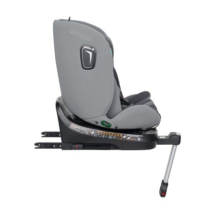 PETITE&MARS - Autostol TWISTGUARD PRO i-Str. 40-150 cm (0-36 kg) grå