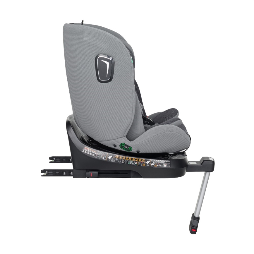 PETITE&MARS - Autostol TWISTGUARD PRO i-Str. 40-150 cm (0-36 kg) grå
