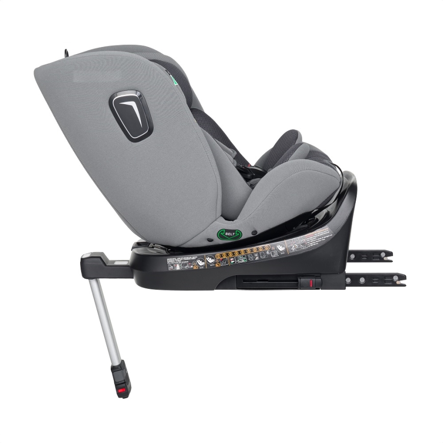 PETITE&MARS - Autostol TWISTGUARD PRO i-Str. 40-150 cm (0-36 kg) grå