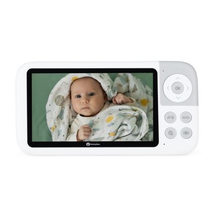 PETITE&MARS - Babymonitor med skærm EVE 5.0 3,8V 3050 mAh