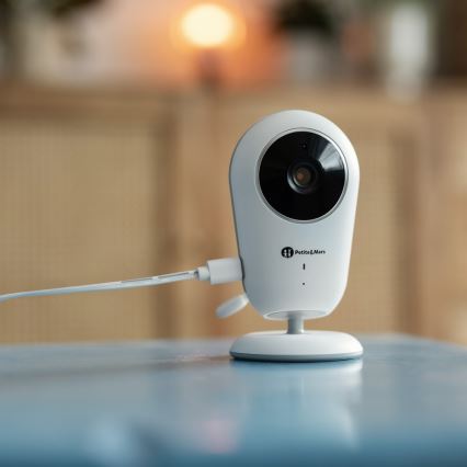 PETITE&MARS - Babymonitor med skærm NANO 4.0 3,7V 1760 mAh