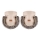 PETITE&MARS - Barnevognshandsker FURRY Rose Petal