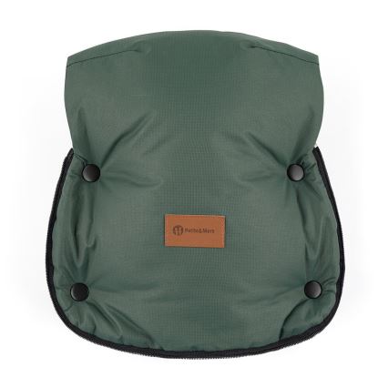 PETITE&MARS - Barnevognshandsker FURRY Veritable Khaki