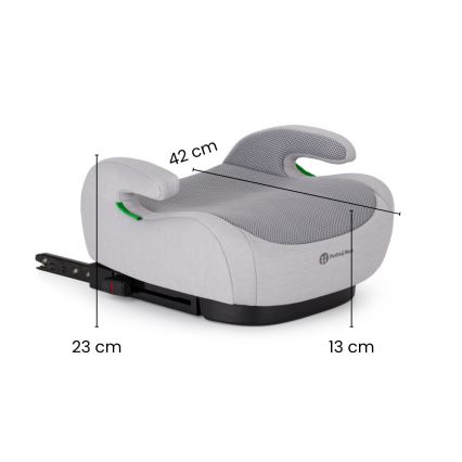 PETITE&MARS - Sædepude til bil OPTIMUS PRO i-Size Air 125-150 cm (22-36 kg) sort
