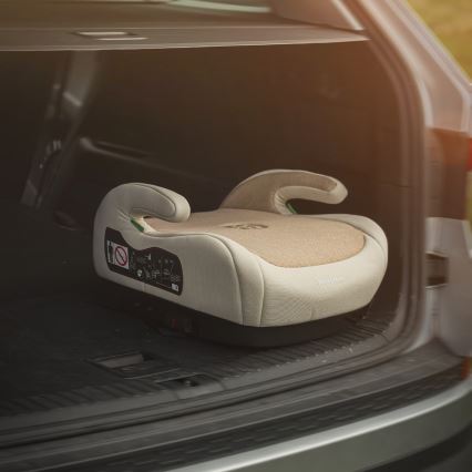 PETITE&MARS - Boostersæde til bil OPTIMUS PRO i-Str. 125-150 cm (22-36 kg) beige
