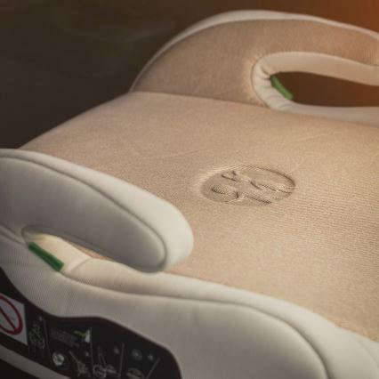 PETITE&MARS - Boostersæde til bil OPTIMUS PRO i-Str. 125-150 cm (22-36 kg) beige