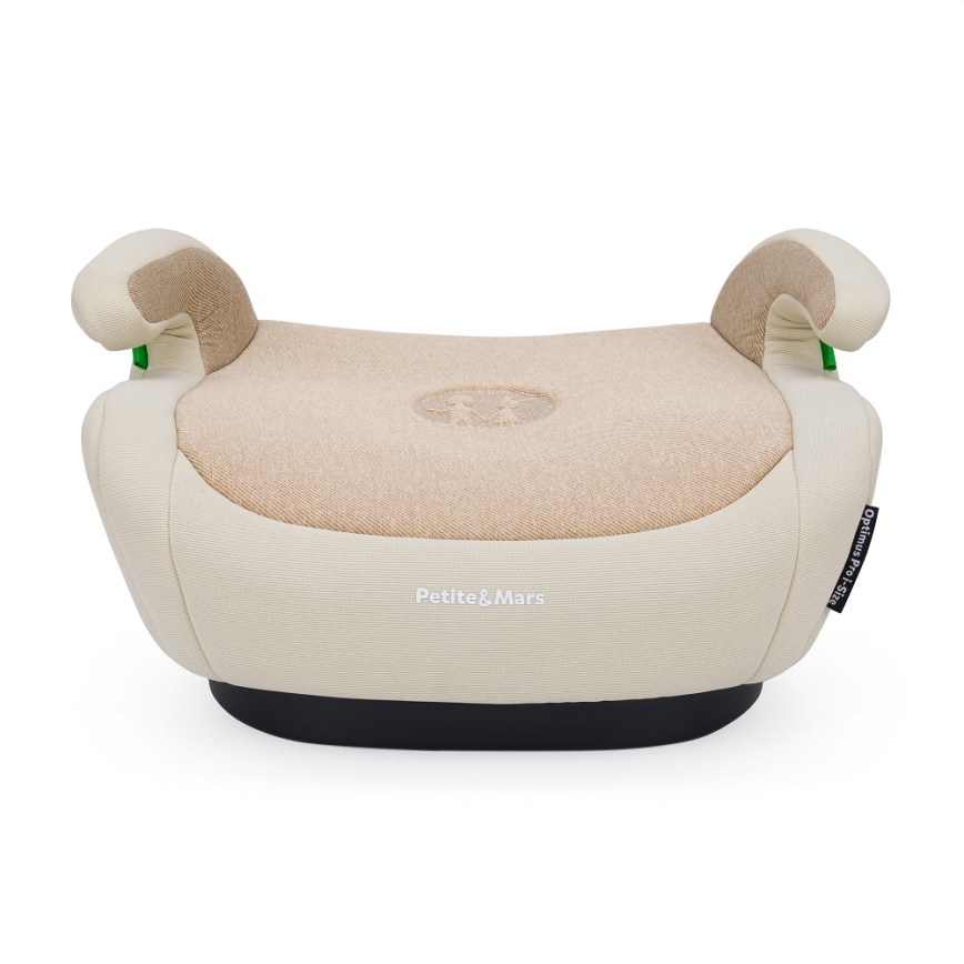 PETITE&MARS - Boostersæde til bil OPTIMUS PRO i-Str. 125-150 cm (22-36 kg) beige