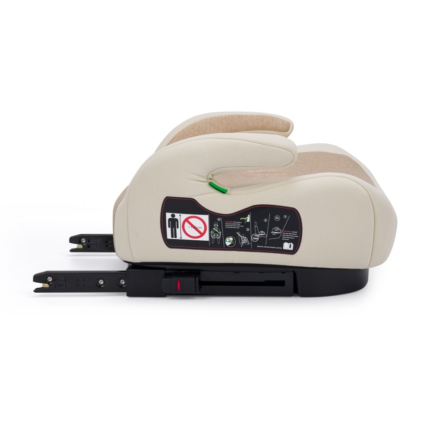 PETITE&MARS - Boostersæde til bil OPTIMUS PRO i-Str. 125-150 cm (22-36 kg) beige