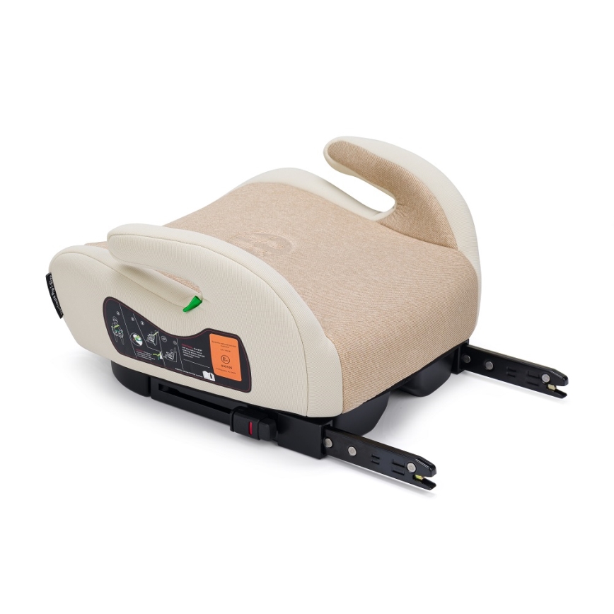 PETITE&MARS - Boostersæde til bil OPTIMUS PRO i-Str. 125-150 cm (22-36 kg) beige