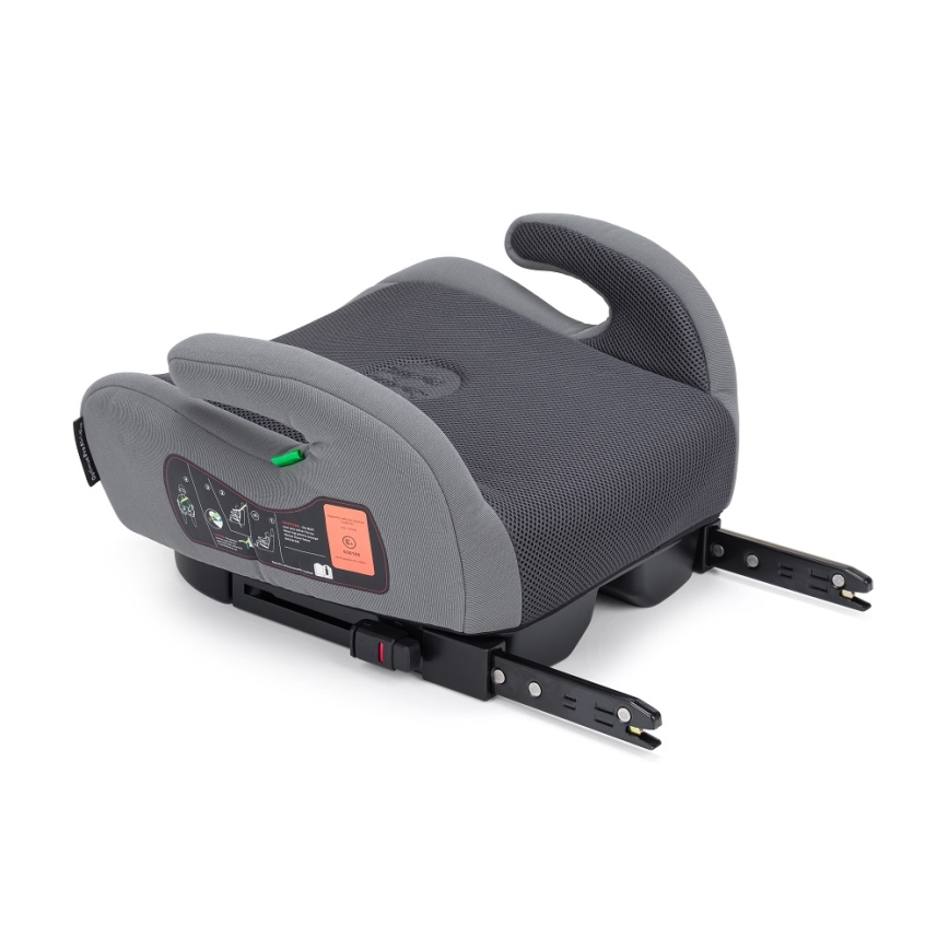 PETITE&MARS - Boostersæde til bil OPTIMUS PRO i-Str. 125-150 cm (22-36 kg) grå