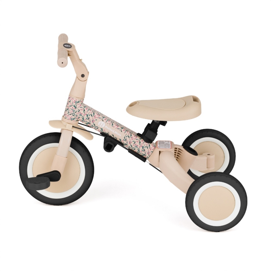 PETITE&MARS - Børnetrehjuler 5-i-1 TURBO LIMITED Pink Meadow