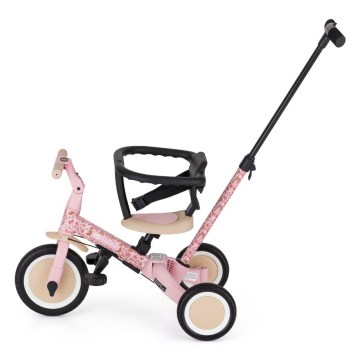 PETITE&MARS - Børnetrehjuler 5-i-1 TURBO LIMITED Rosy Wilderness