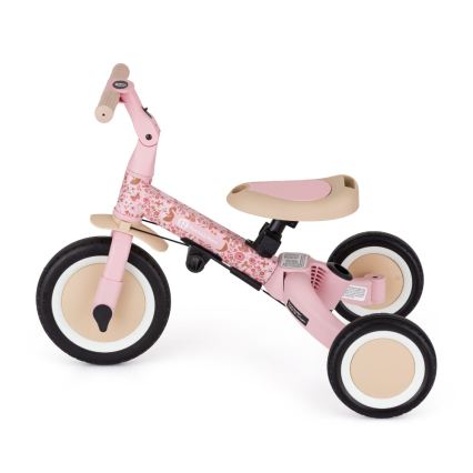 PETITE&MARS - Børnetrehjuler 5-i-1 TURBO LIMITED Rosy Wilderness