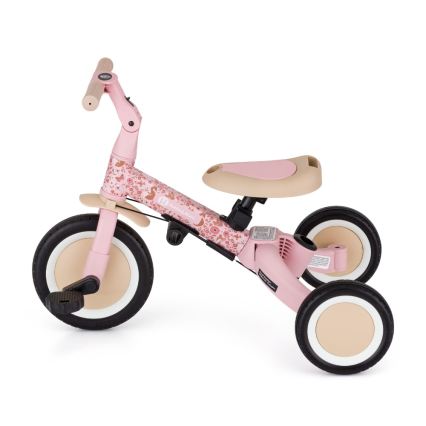 PETITE&MARS - Børnetrehjuler 5-i-1 TURBO LIMITED Rosy Wilderness