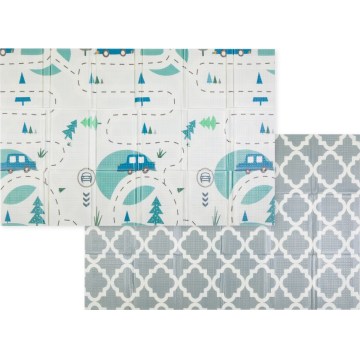 PETITE&MARS - Foldbart legeunderlag CAMPY Cars&Arabesca