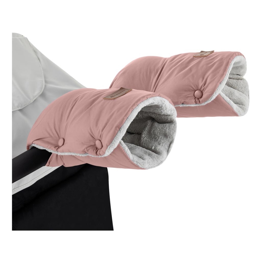 PETITE&MARS - Håndmuffer til barnevogn JASIE pink
