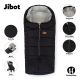 PETITE&MARS - Kørepose 3-i-1 JIBOT + håndmuffer til barnevogn JASIE grå