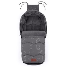 PETITE&MARS - Kørepose 4-i-1 WARMY grå