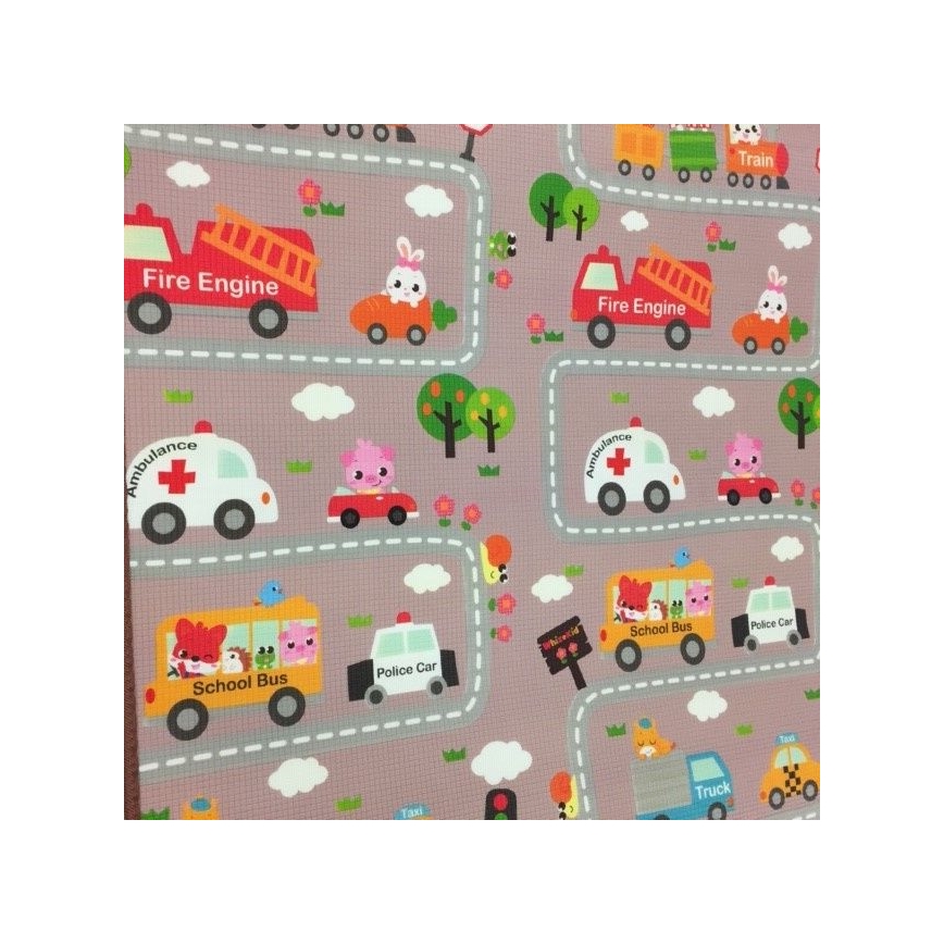 PETITE&MARS - Legemåtte JOY CITY 150x180 cm