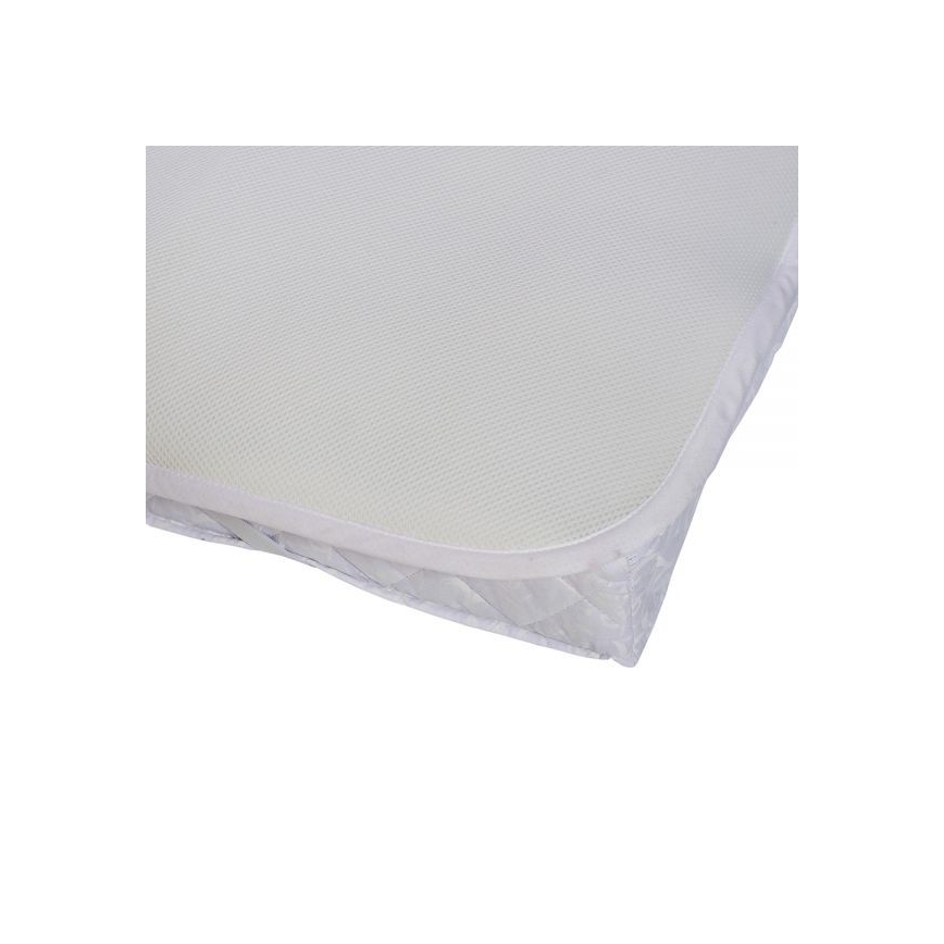 PETITE&MARS - Madrasbeskytter AERODRY 120x60 cm åndbar hvid