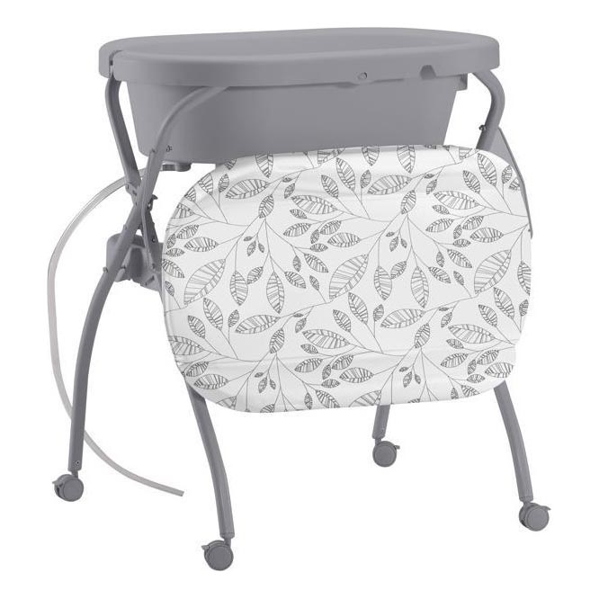 PETITE&MARS - Puslebord med badekar SPA 3-i-1 grå