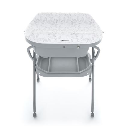 PETITE&MARS - Puslebord med badekar SPA 3-i-1 grå