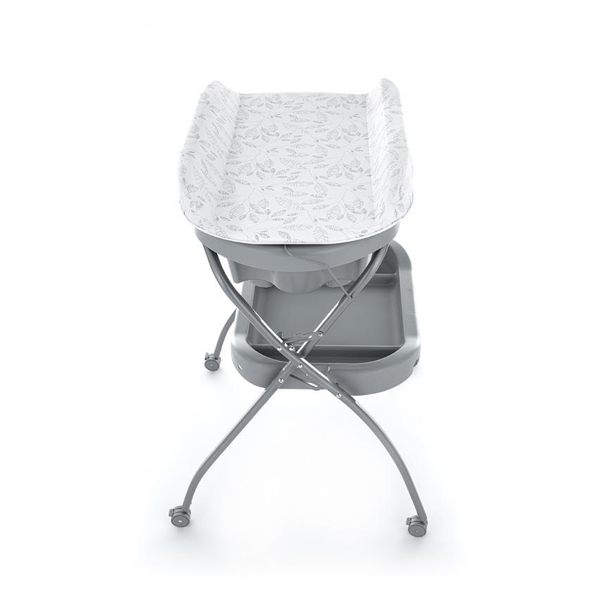 PETITE&MARS - Puslebord med badekar SPA 3-i-1 grå