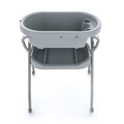PETITE&MARS - Puslebord med badekar SPA 3-i-1 grå