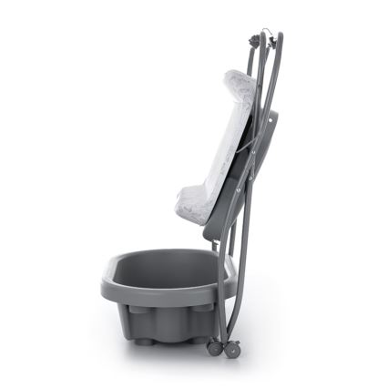 PETITE&MARS - Puslebord med badekar SPA 3-i-1 grå
