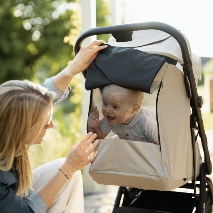 PETITE&MARS - Sportsklapvogn FLIP Tan Beige